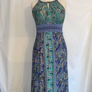 EUC Maggy London Maxi Dress Size 6P